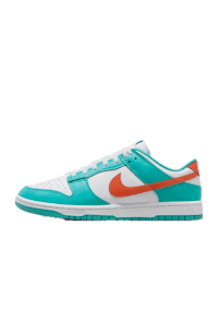 the nike sb dunk low in teal and orange