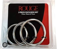 3 piece cock ring set in a package