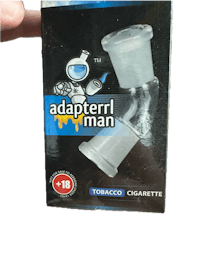 a box of adapter man tobacco pipe